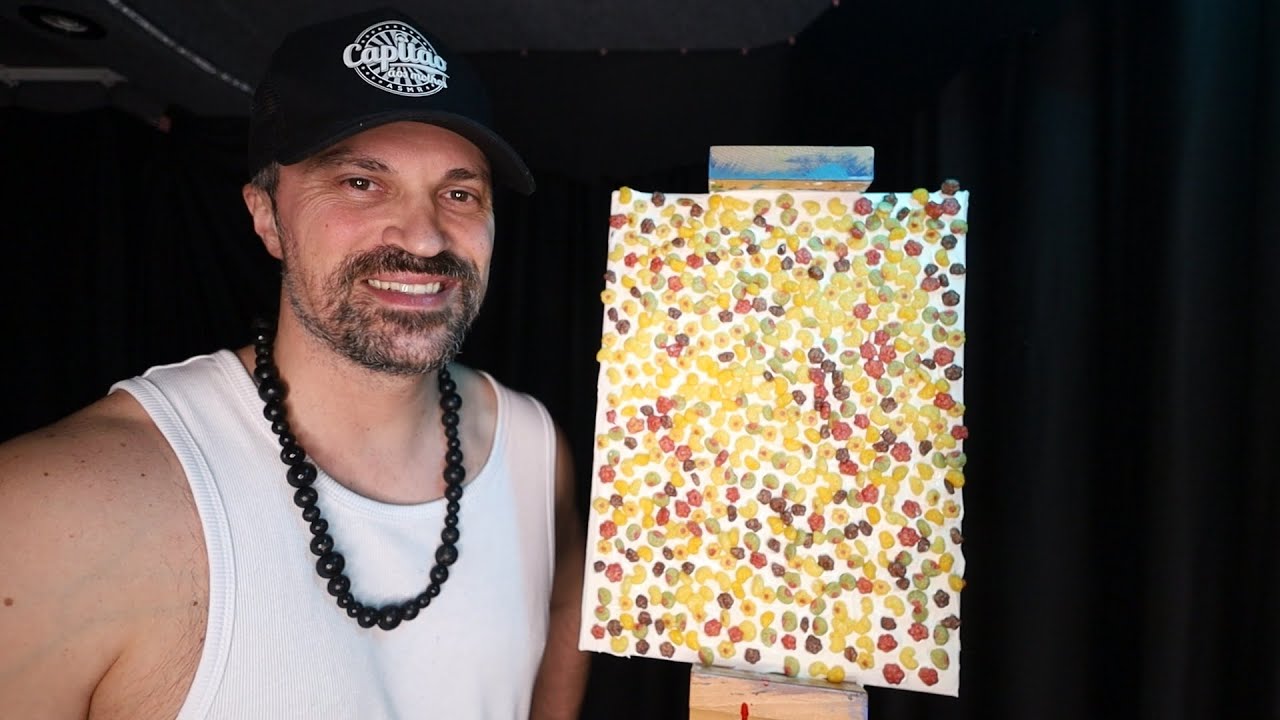 ASMR criando Arte com a boca 🪞 Asmr Português!