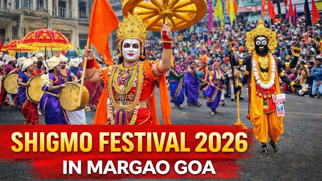 Shigmo festival 2026 in Margao Goa 