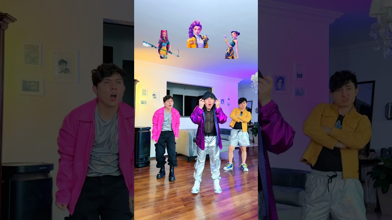 Las Huntrix escuchando Soda Pop por primera vez 🤭 &iquest;cu&aacute;l ser&iacute;as t&uacute;? #kpopdemonhunters