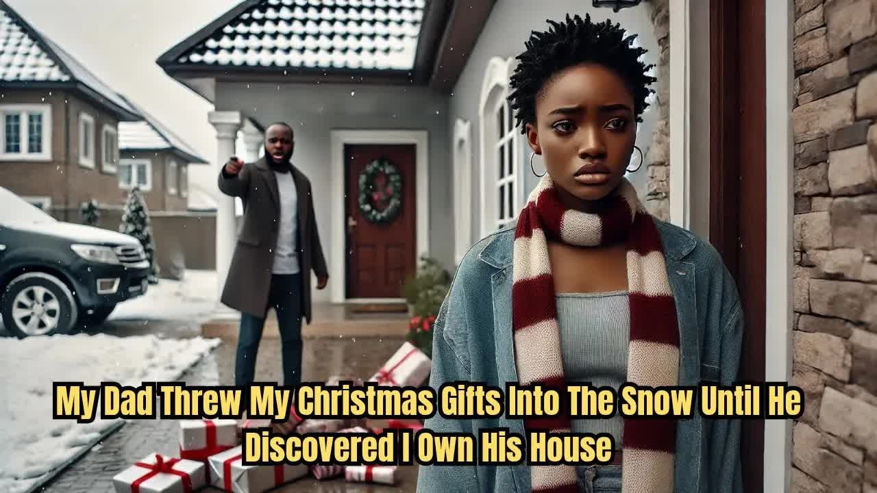 My Dad Threw My Christmas Gifts Into The Snow Until He Discovered I Own His House  #folklore #tales