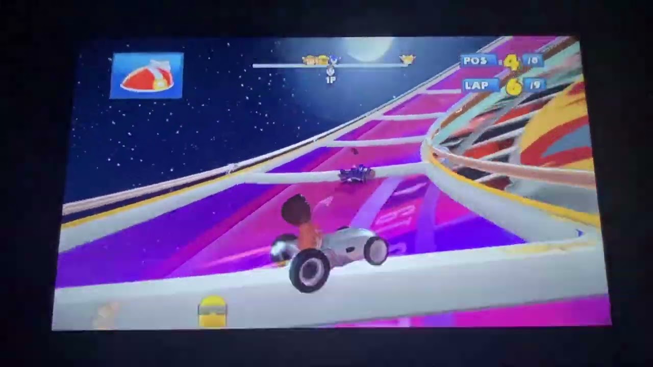 Sonic and sega all stars racing-Mii’s all star challenge on roulette road