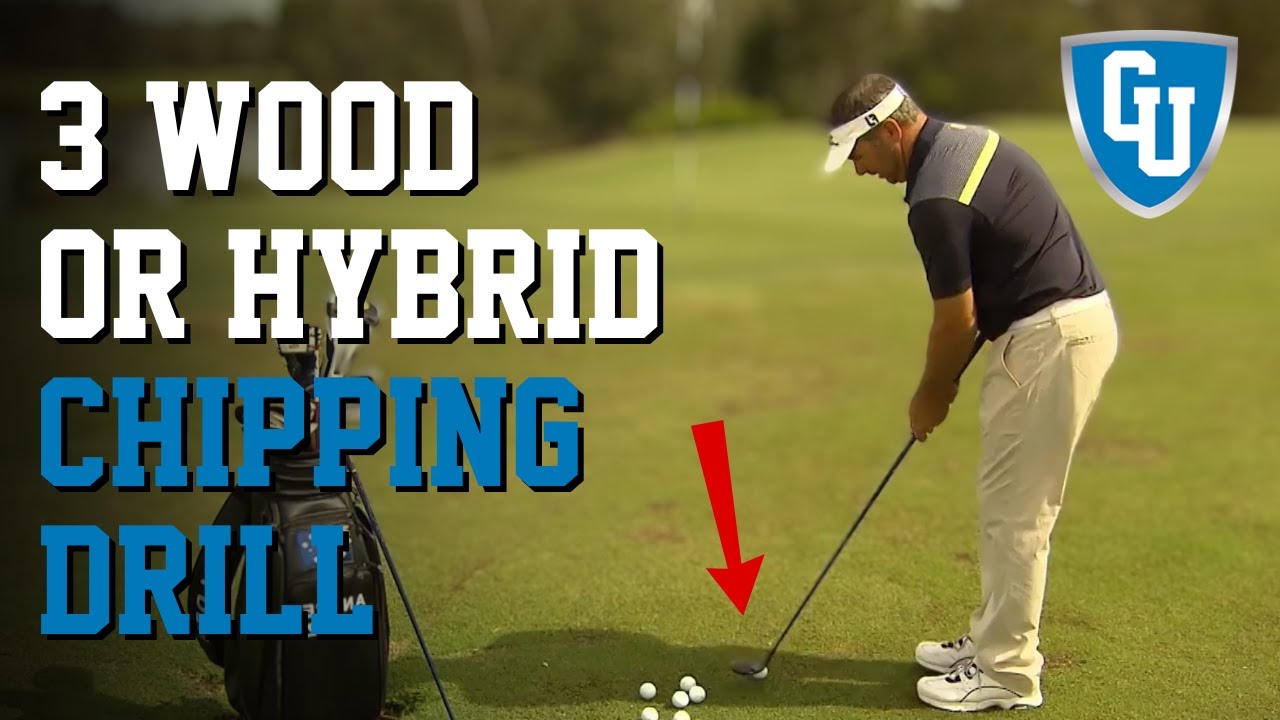 3 Wood or Hybrid Chipping Drill