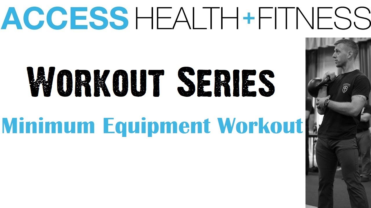 Minimum Equipment Full Body Workout for Beginners to Advanced - Bodyweight Workout