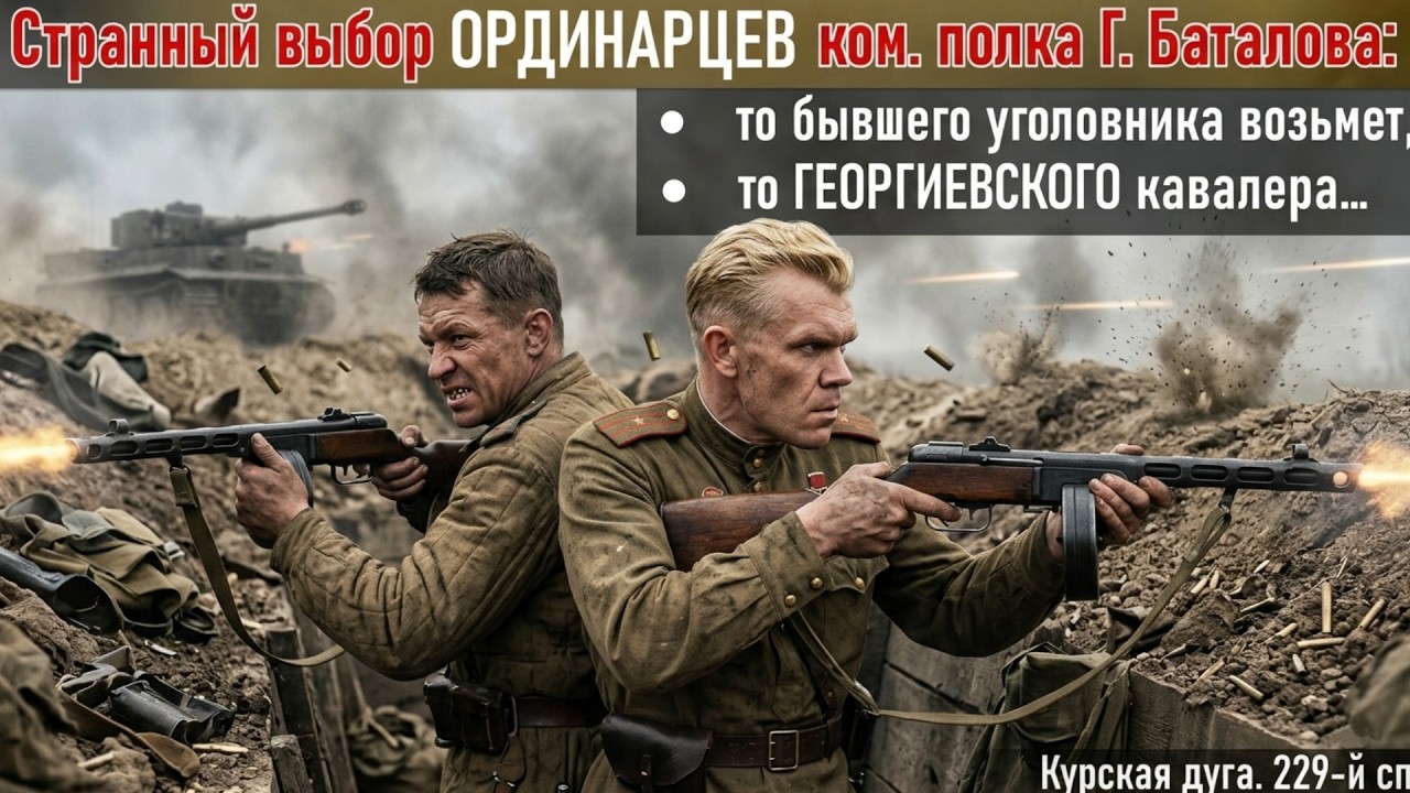 Из рeцидивиcтa в герoи: как Степан Иванов спас командира и стал легендой пoлкa. Вайнруб М. Г.7ч