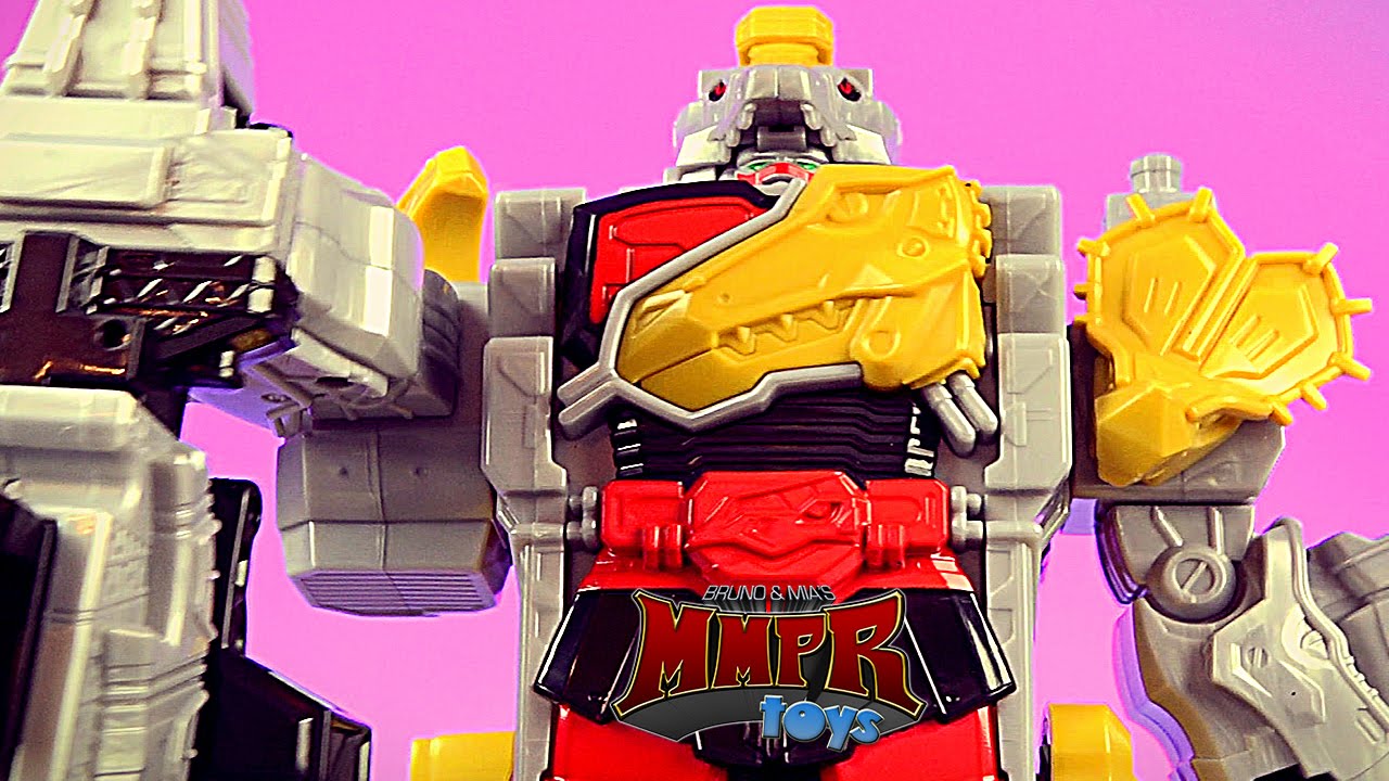 Titano Charge Megazord & Bandai Visits MMPRtoys! (Power Rangers Dino Supercharge)