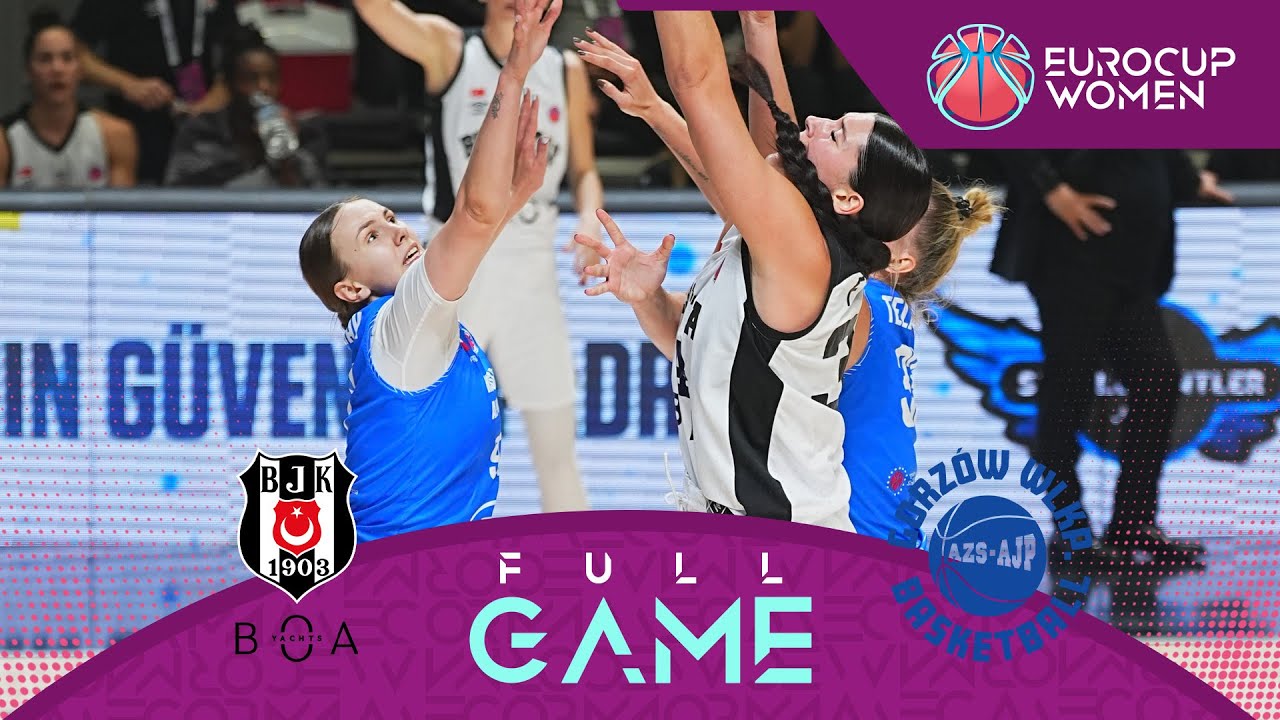 Regular Season: Besiktas BOA v KSSSE ENEA AZS AJP Gorz&oacute;w | Full Basketball Game | EuroCup Women 2025