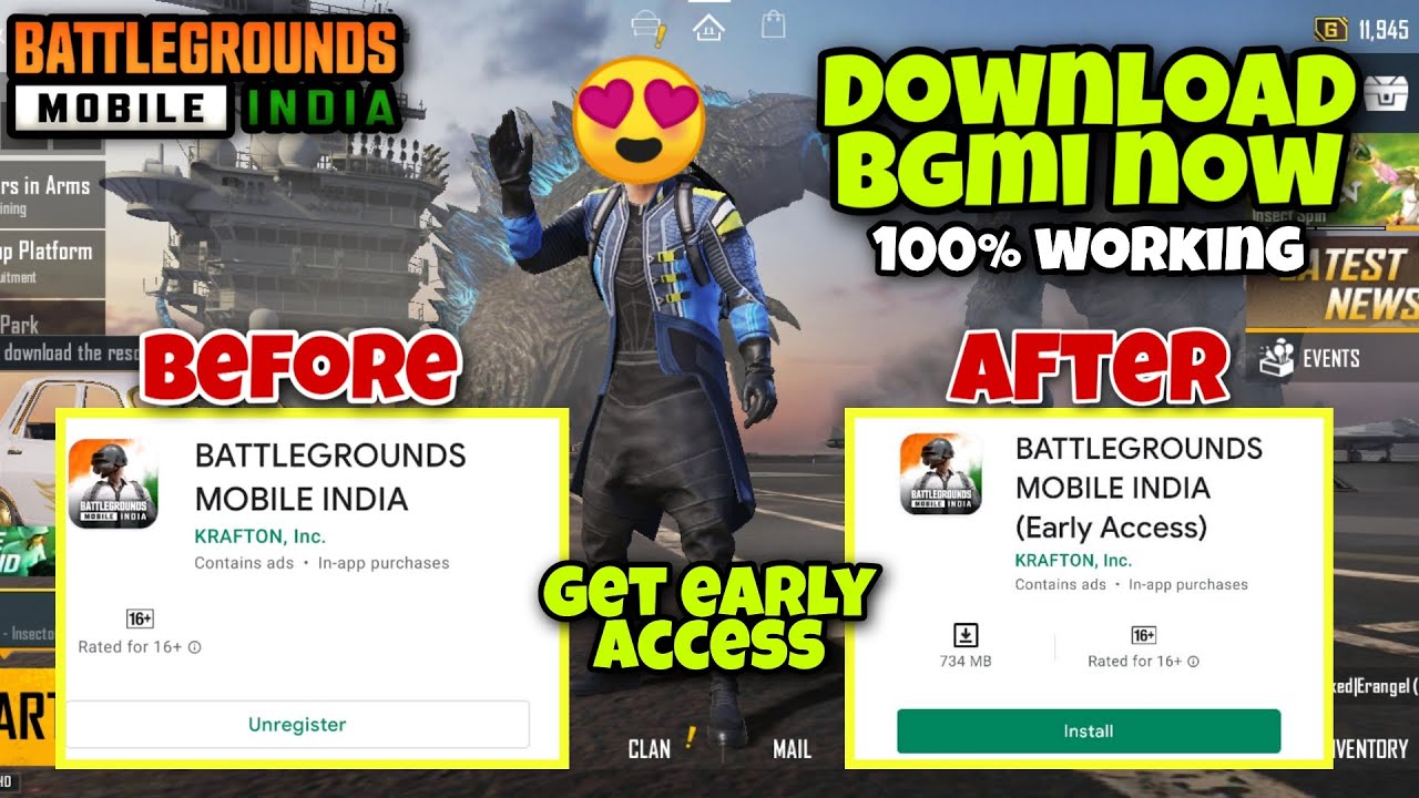 How To Get Battlegrounds Mobile India Early Access | How To Download BGMI