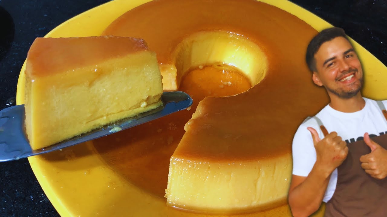 NUNCA MAIS ERRE A RECEITA - O MELHOR PUDIM ESTÁ AQUI - FÁCIL E PRÁTICO