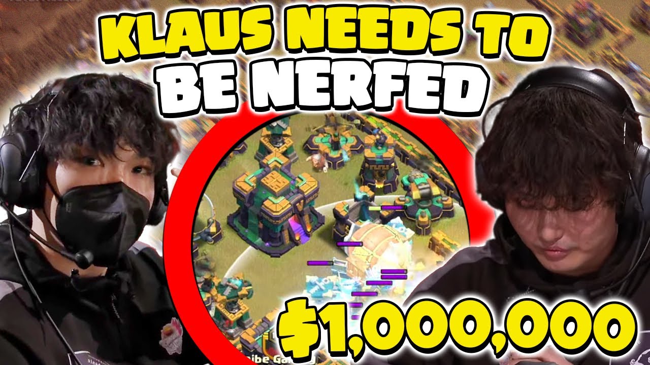 Klaus JUMP Spell Blizz & yuta14 PRESSURE to WIN World Finals (Clash of Clans)