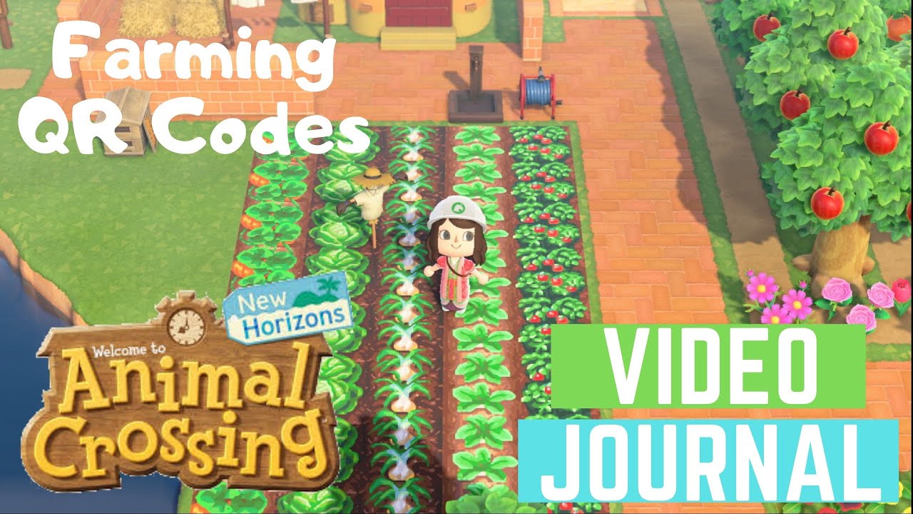 ACNH Journal - Farming QR Codes (Animal Crossing New Horizons)