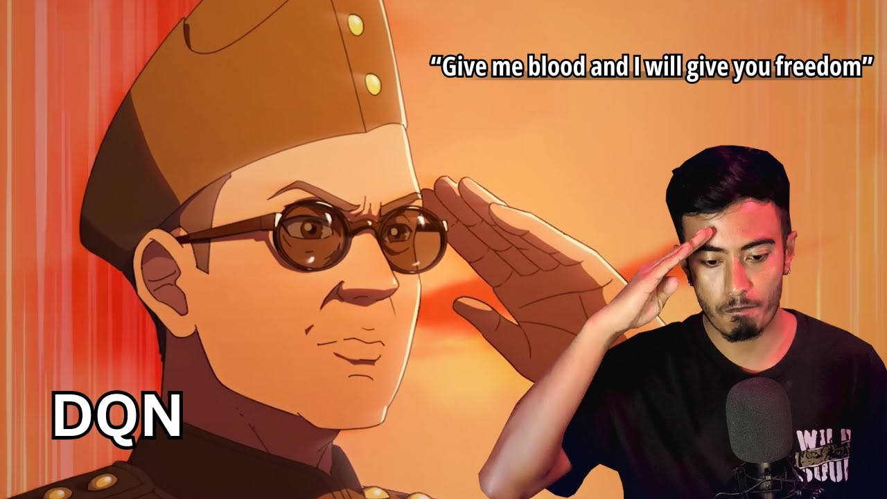 Netaji Subhas Chandra Bose in an ANIME!! | DQN