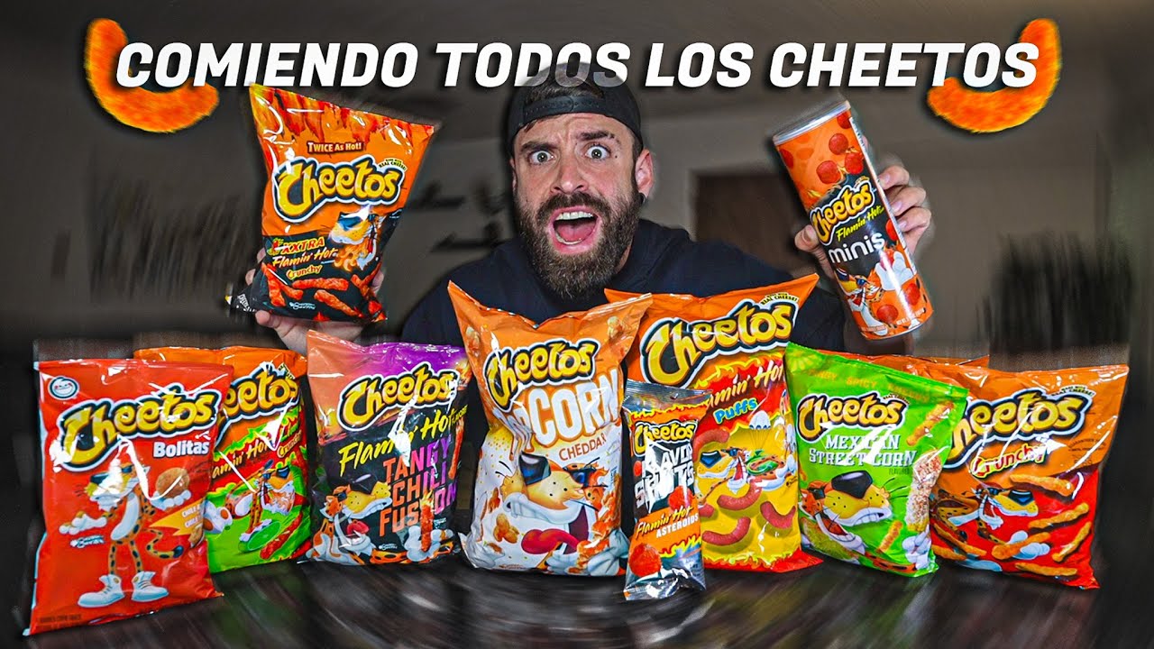 COMIENDO los CHEETOS MÁS RAROS y PICANTES que EXISTEN en ESTADOS UNIDOS 🔥