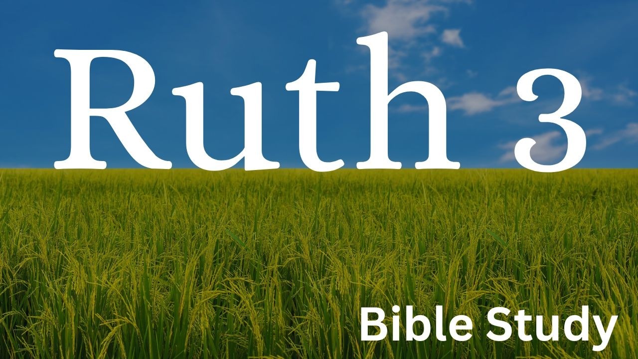 Ruth 3 Bible Lesson | What Happens When Faith, Obedience, and God’s Favor Meet?
