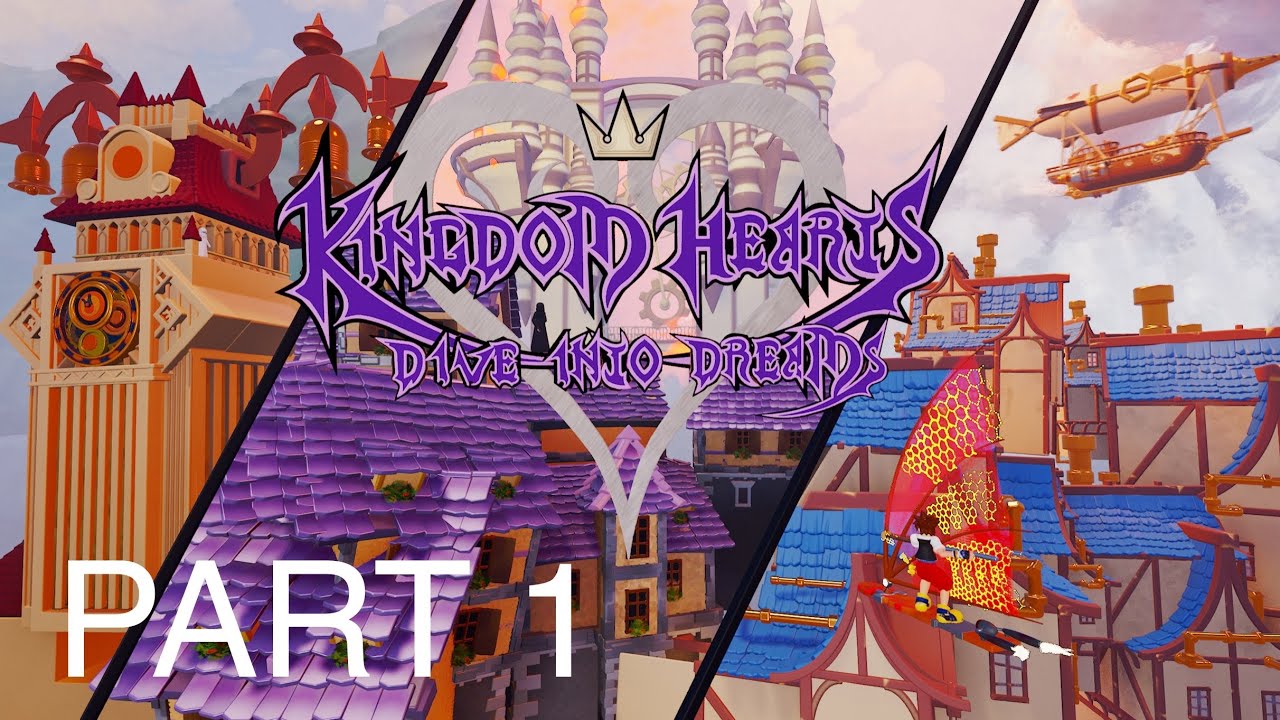 KINGDOM HEARTS: DIVE INTO DREAMS FULL GAME PLAYTHROUGH + EXTRA BOSSES + KINGDOM KARTS PT. 1