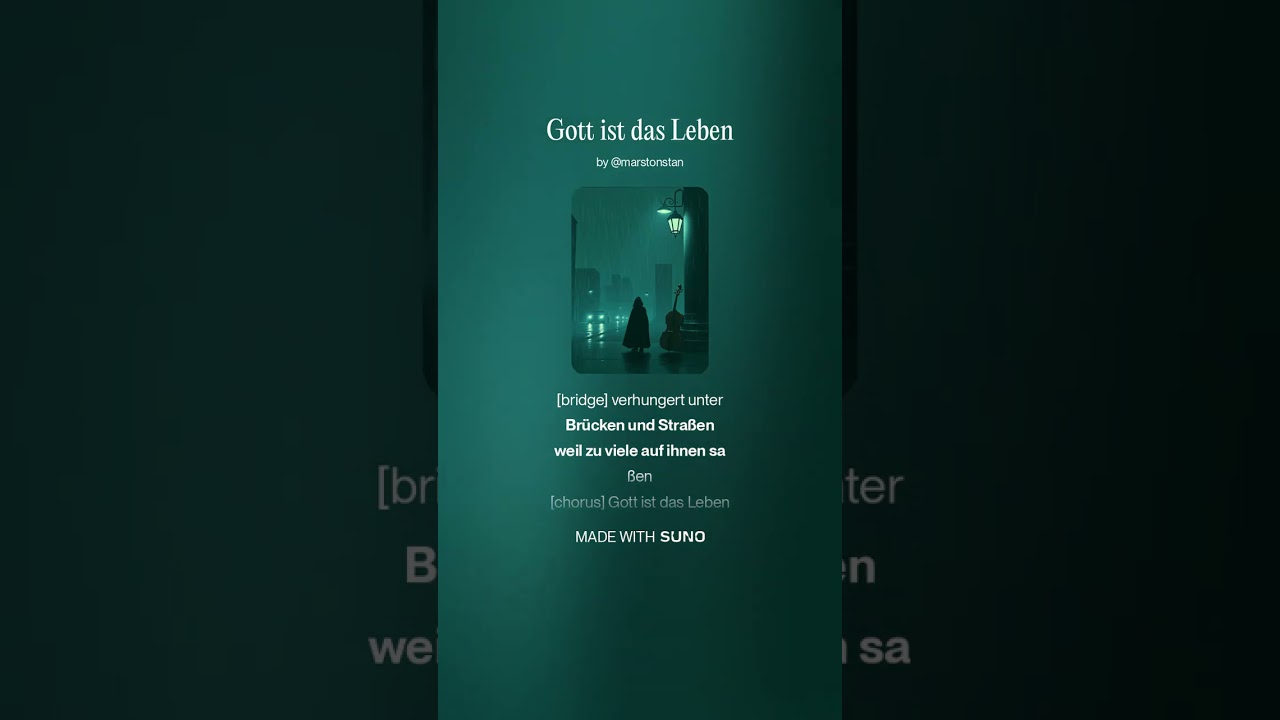 Gott ist das Leben