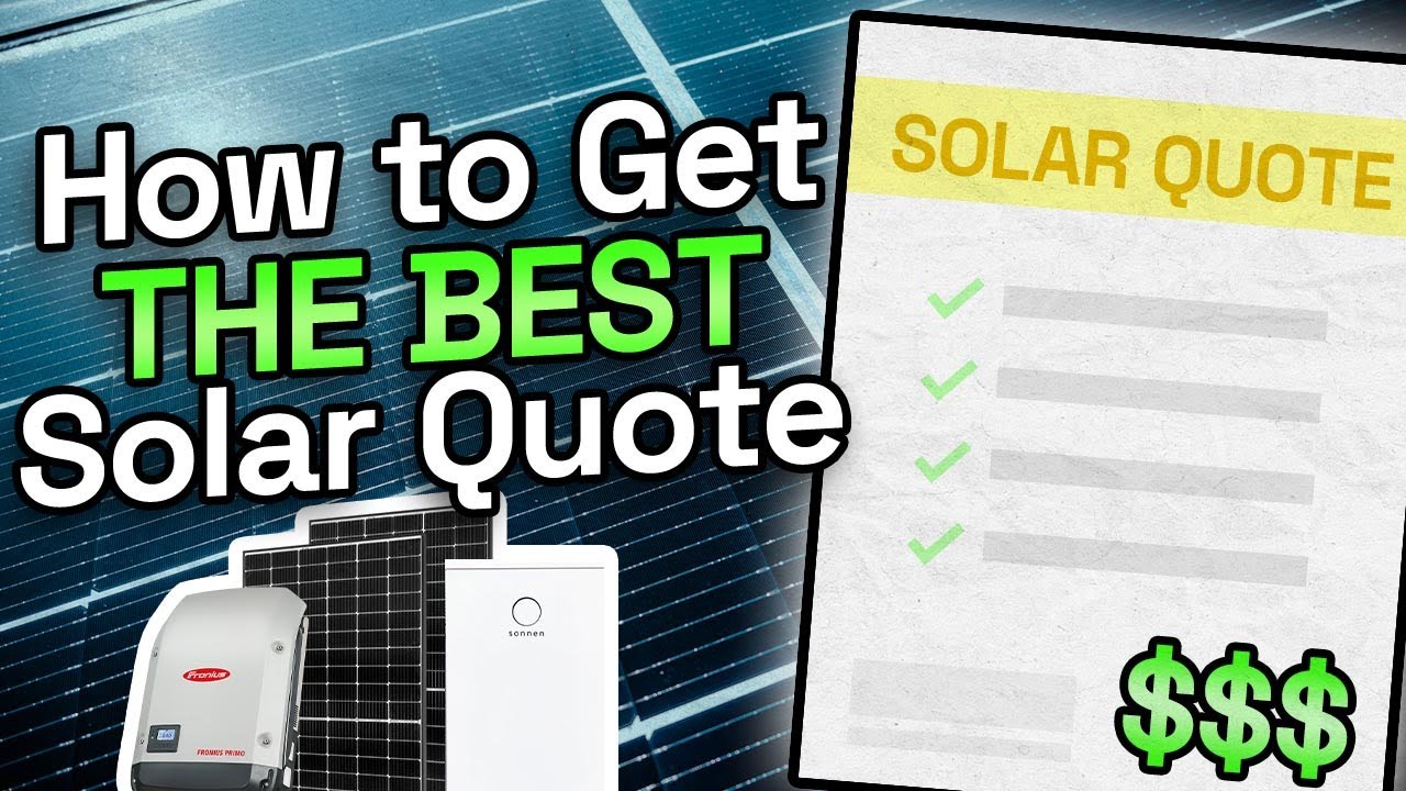 10 Tips to Secure Quality Solar Quote