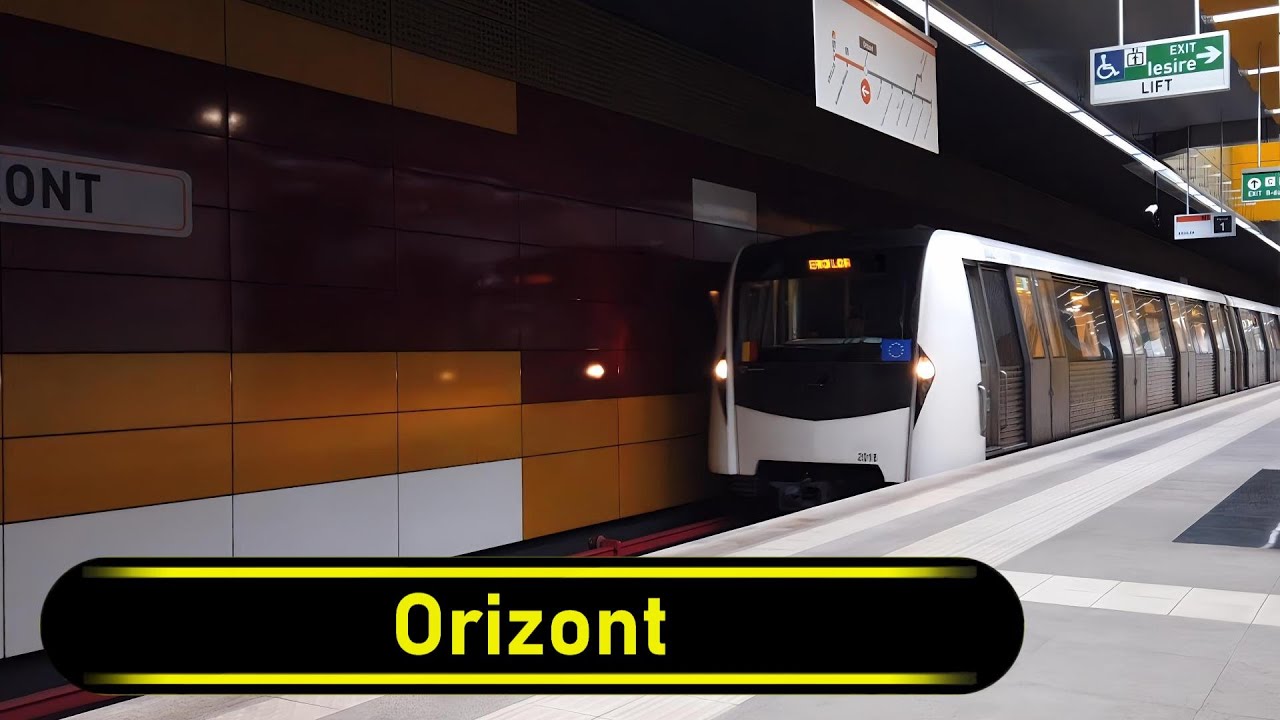 Metro Station Orizont - Bucharest 🇷🇴 - Walkthrough 🚶