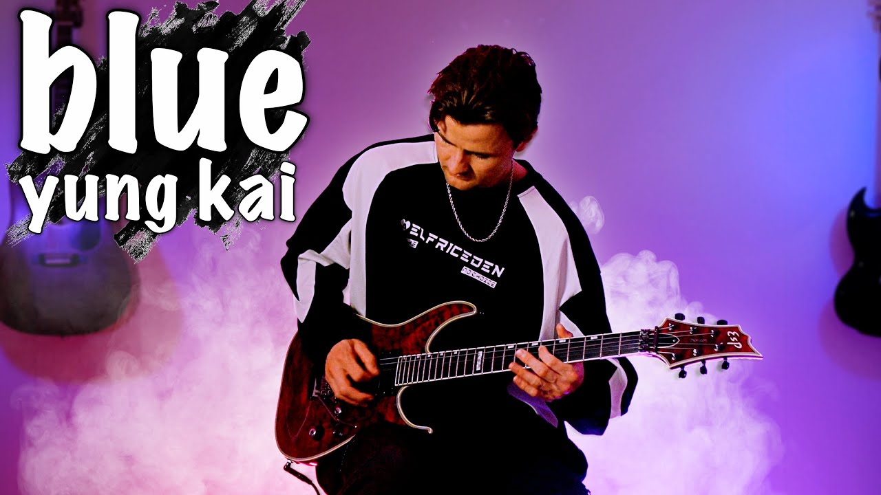 blue - yung kai - Electric Guitar Cover