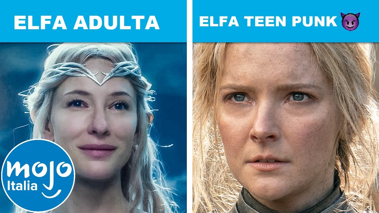 Top 10 CAG*TE e DIFFERENZE ne Il SIGNORE degli ANELLI: GLI ANELLI del POTERE!