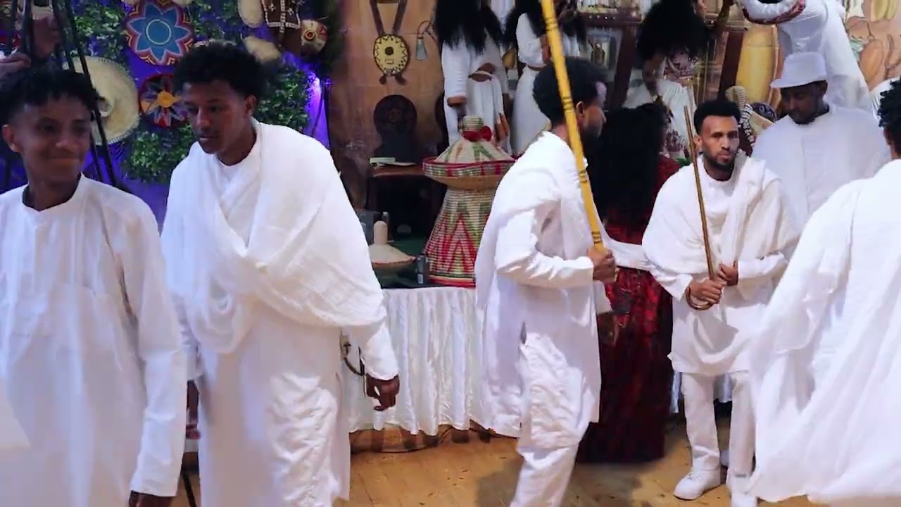 Beautiful Traditional Habesha Dance at Our Wedding | Habtom & Samrawit