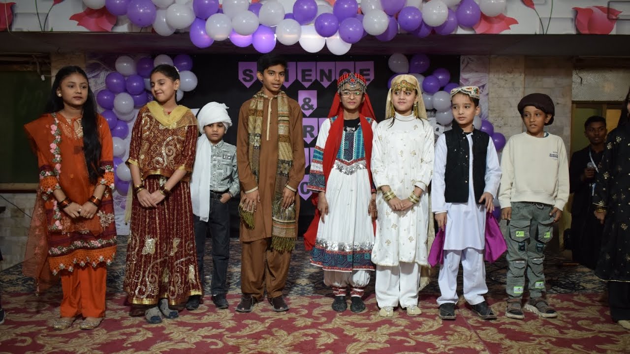 ||Sindhi, Balochi & Punjabi Cultural Tableau||SCIENCE AND ART EXHIBITION 26||THE CITY GRAMMAR SCHOOL