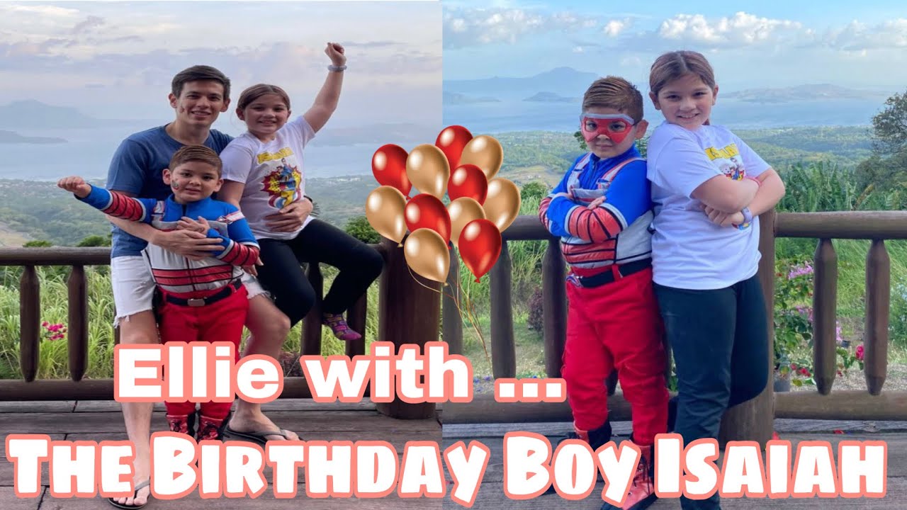 ELLIE nakicelebrate ng 7th Birthday sa cousin na si ISAIAH anak ni Jerika Ejercito enjoy ang lahat