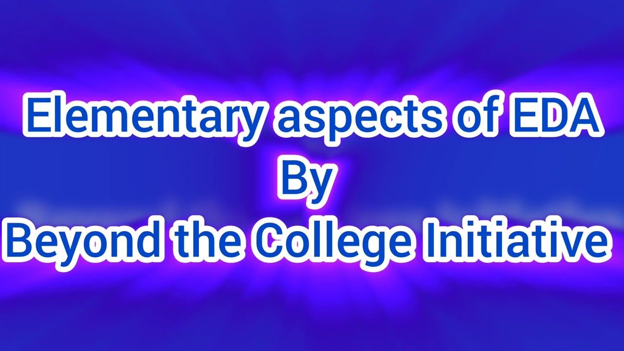 Introduction to Exploratory Data Analysis (EDA)