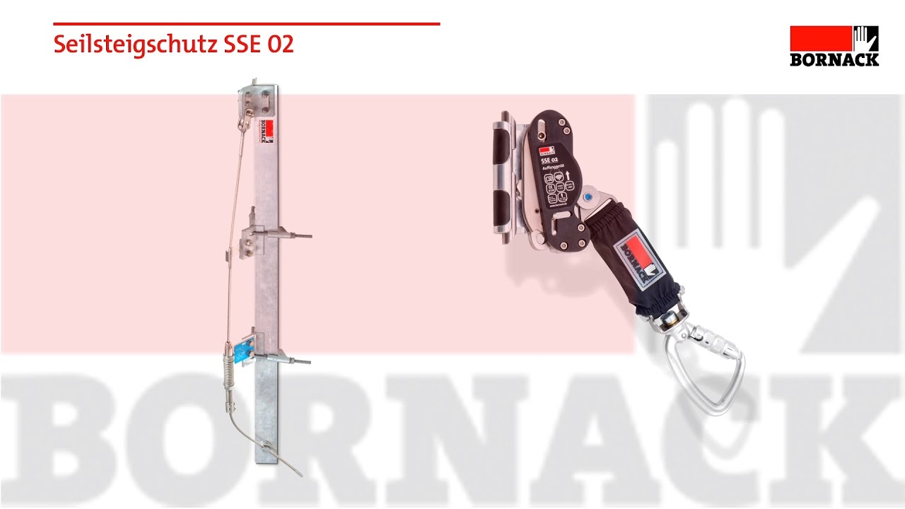BORNACK SSE 02 Seil-Steigschutzsystem - de