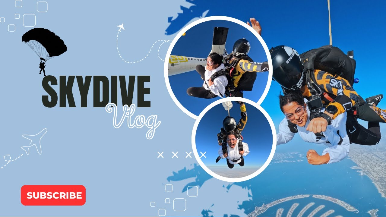said yes to fear & jumped anyway!😌🪂 #SkyDive #Dubai #travel #adventure #bucketlist 