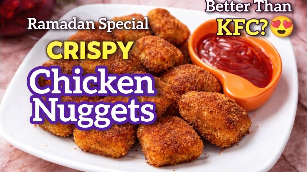 Homemade Crispy Chicken Nuggets | Easy Iftar Recipe