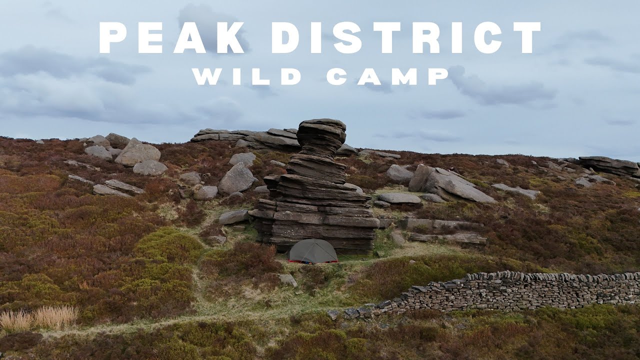 Solo Wild Camp On Derwent Edge - Peak District