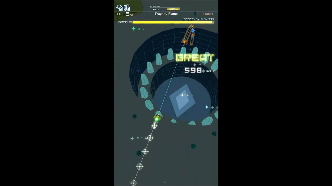 Tragedy Flame [HARD] FULL CHAIN 【GROOVE COASTER 3】