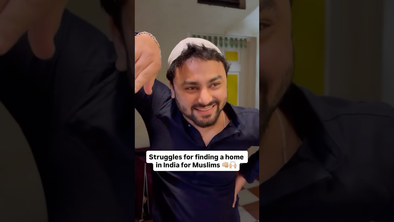 The problem is real for Indian Muslims😂 #india #muslim #comedy #trendingaudio #funnyshorts #harish