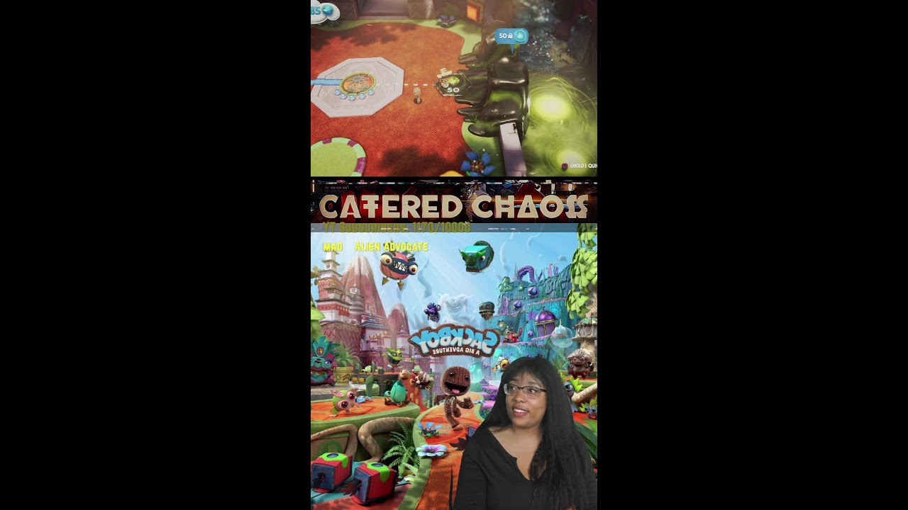 Continuing Sackboy | Chia Plays Games Badly | pt 6