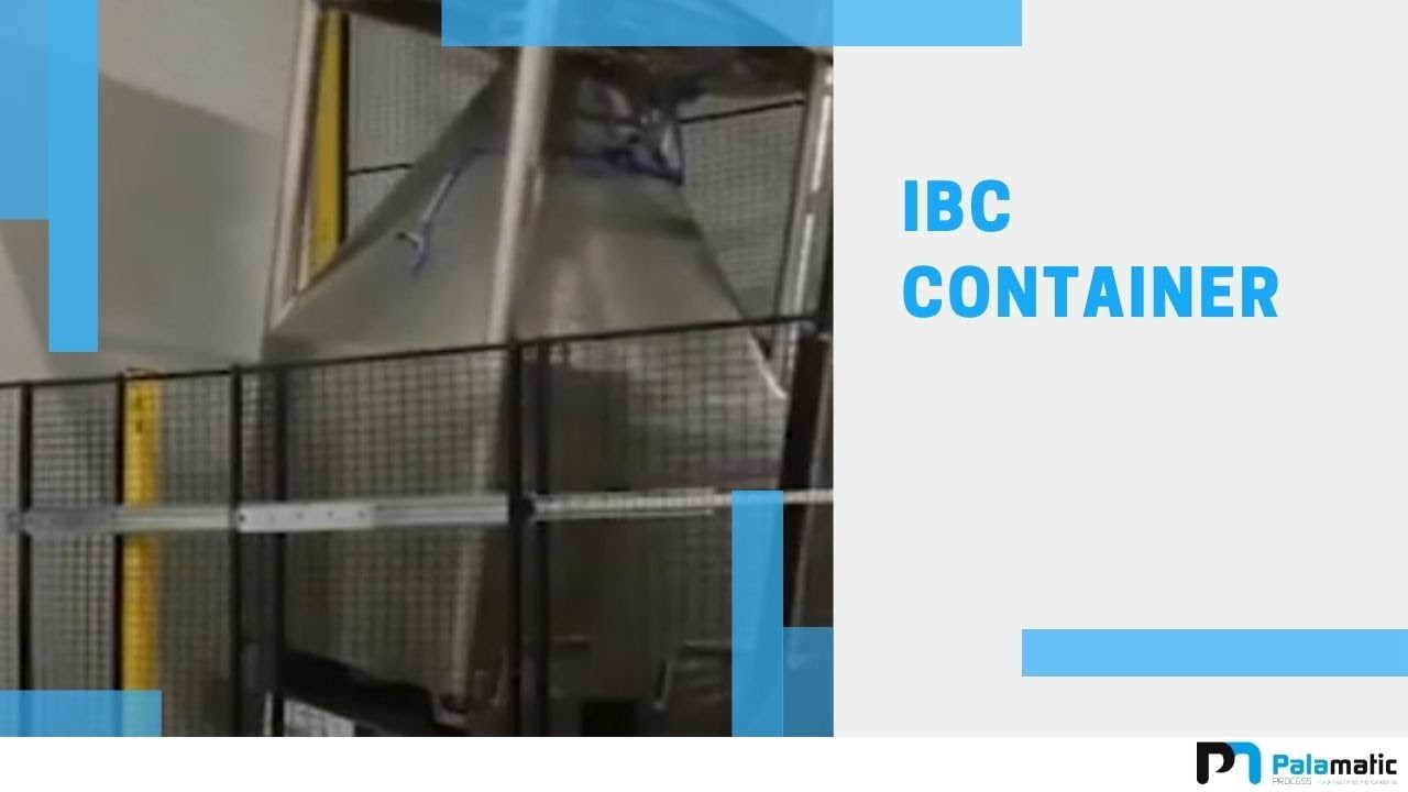 Container blending - IBC Tumbler blender | Palamatic Process Inc.