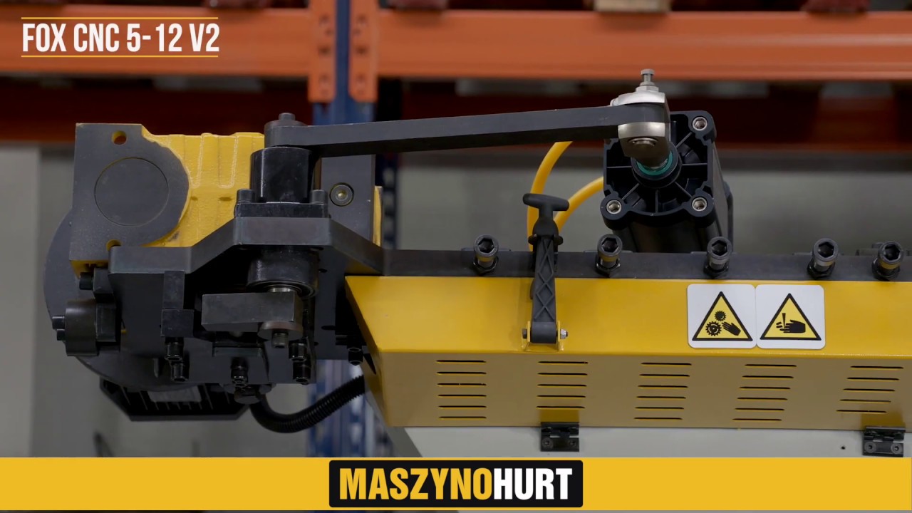 Automat do strzemion FOX CNC 5-12 V2 -MASZYNOHURT