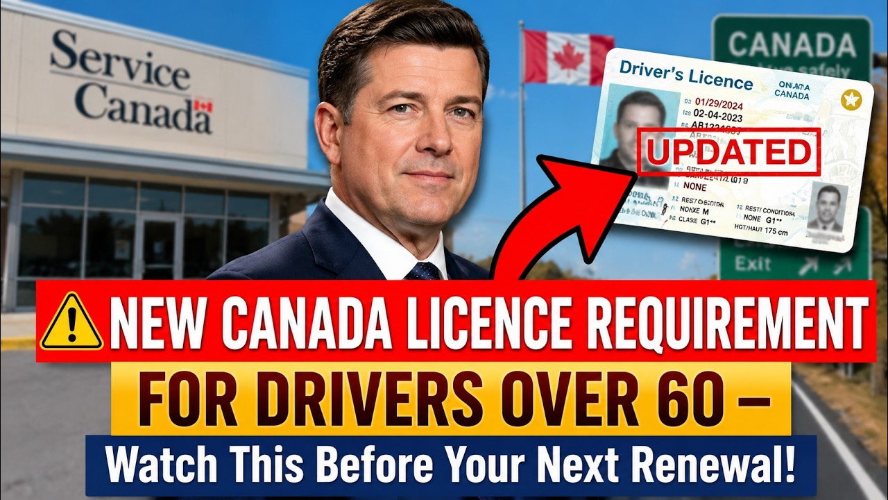 ⚠️ NEW CANADA LICENCE REQUIREMENT FOR DRIVERS OVER 60 &mdash; Watch This Before Your Next Renewal!