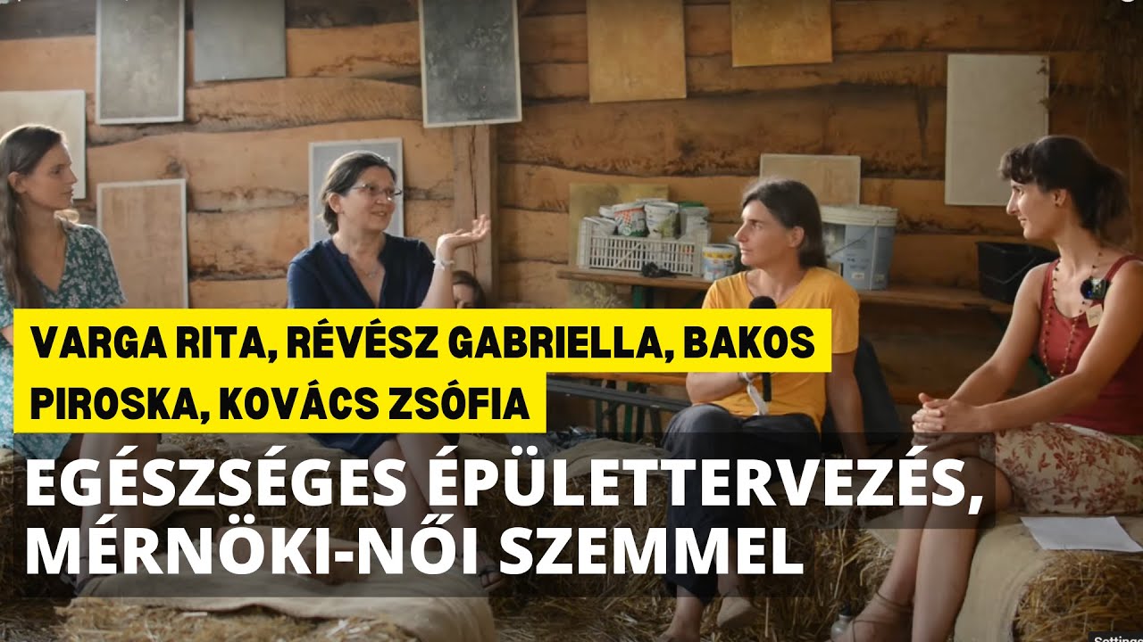 Egészséges épülettervezés, mérnöki-női szemmel – kerekasztal