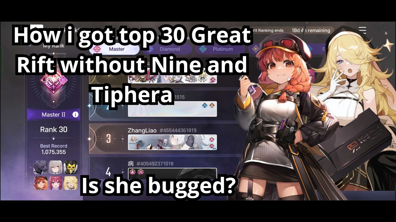 No Nine? No Tiphera? No problem. Top 30 in Great Rift with Beryl (Chaos Zero Nightmare)