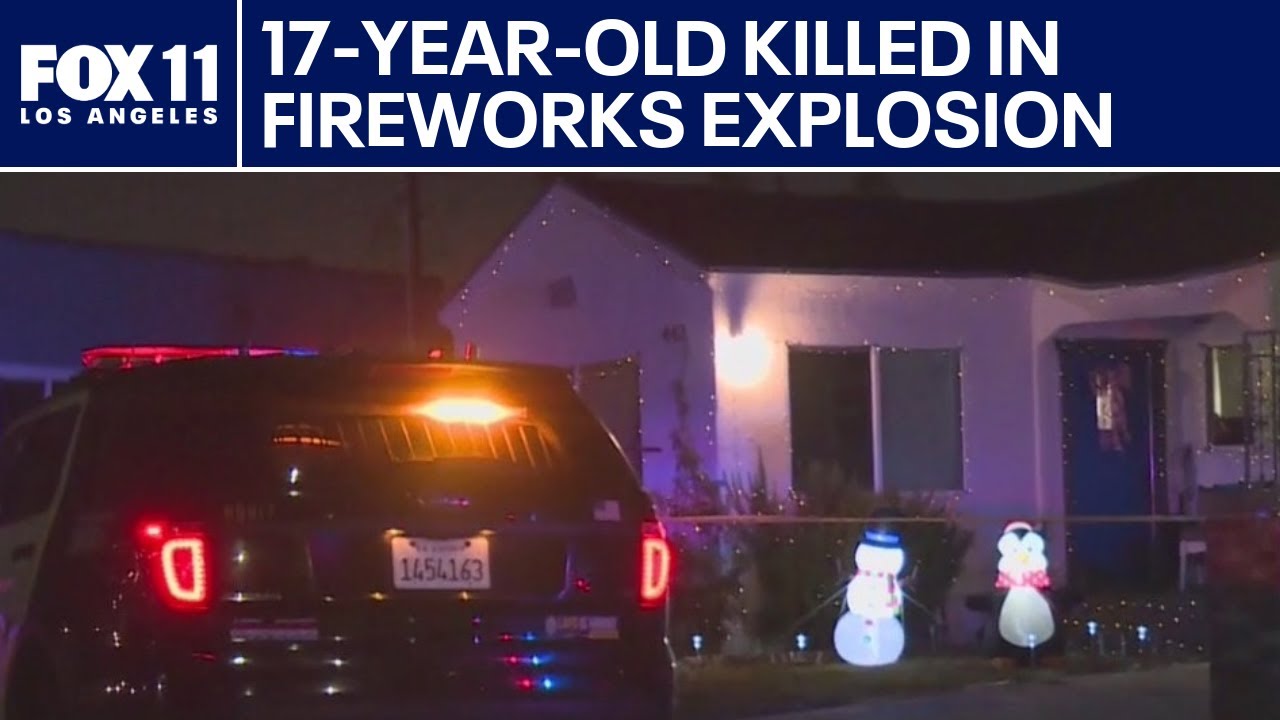 Teen killed in fireworks accident  | FOX 11 LA