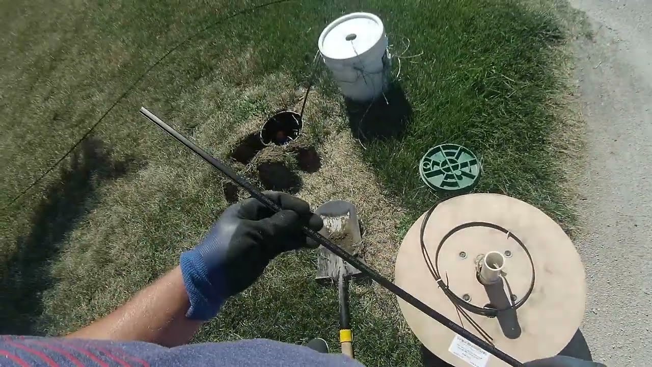 1000ft Underground Fiber Optic Install Fusion Splice