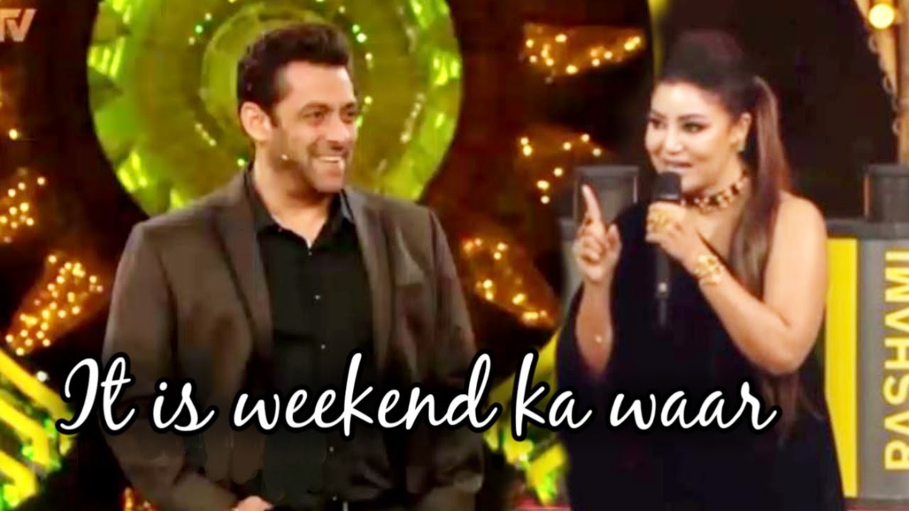 My big boss debut in weekend ka waar with salman sir. BTS | HINDI | WITH ENGLISH SUBTITLES | Debina