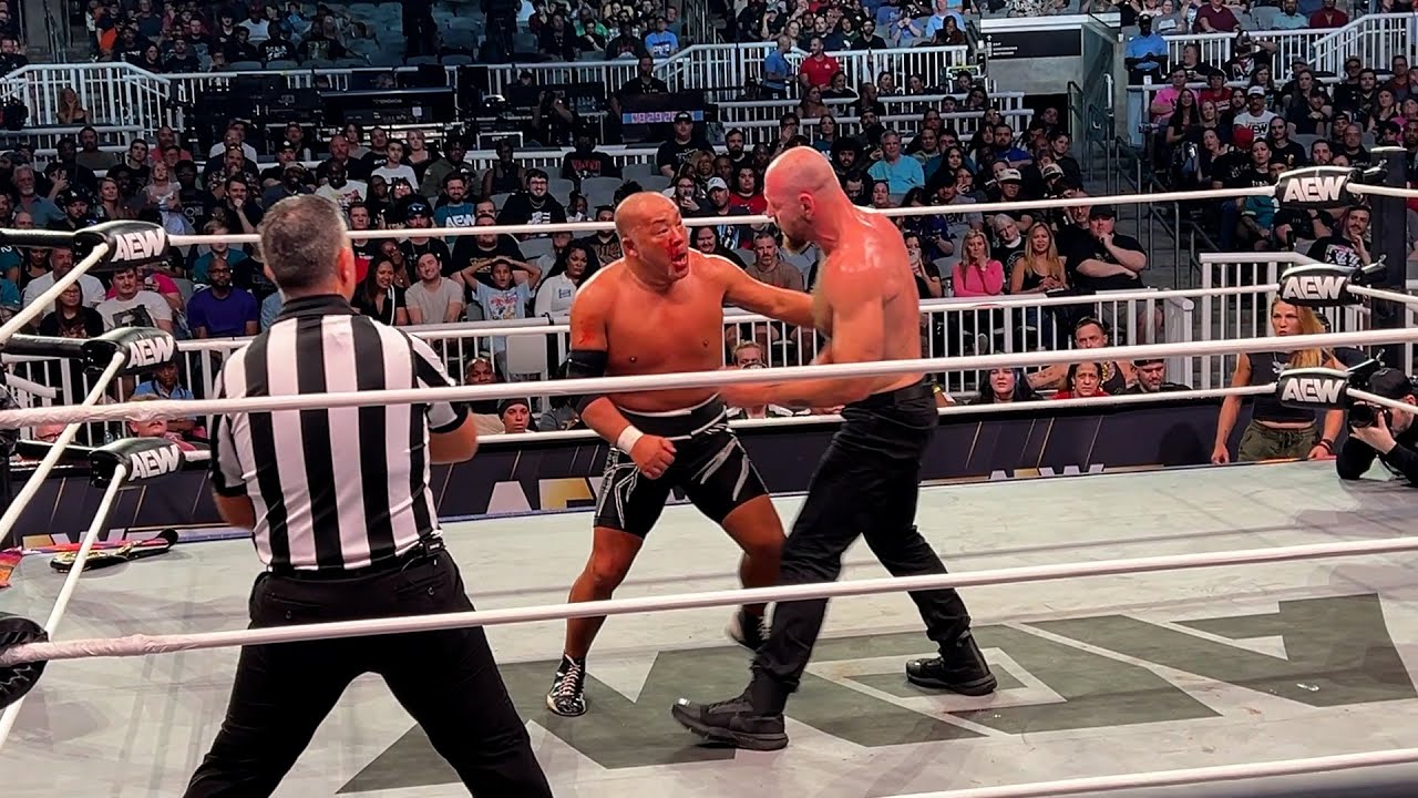 Fancam: Jon Moxley vs Tomohiro Ishii AEW Dynamite 10.07.25