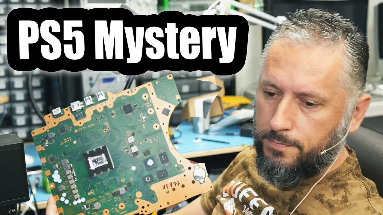 PS5 пищит, а затем отключается. Очень странное короткое замыкание.