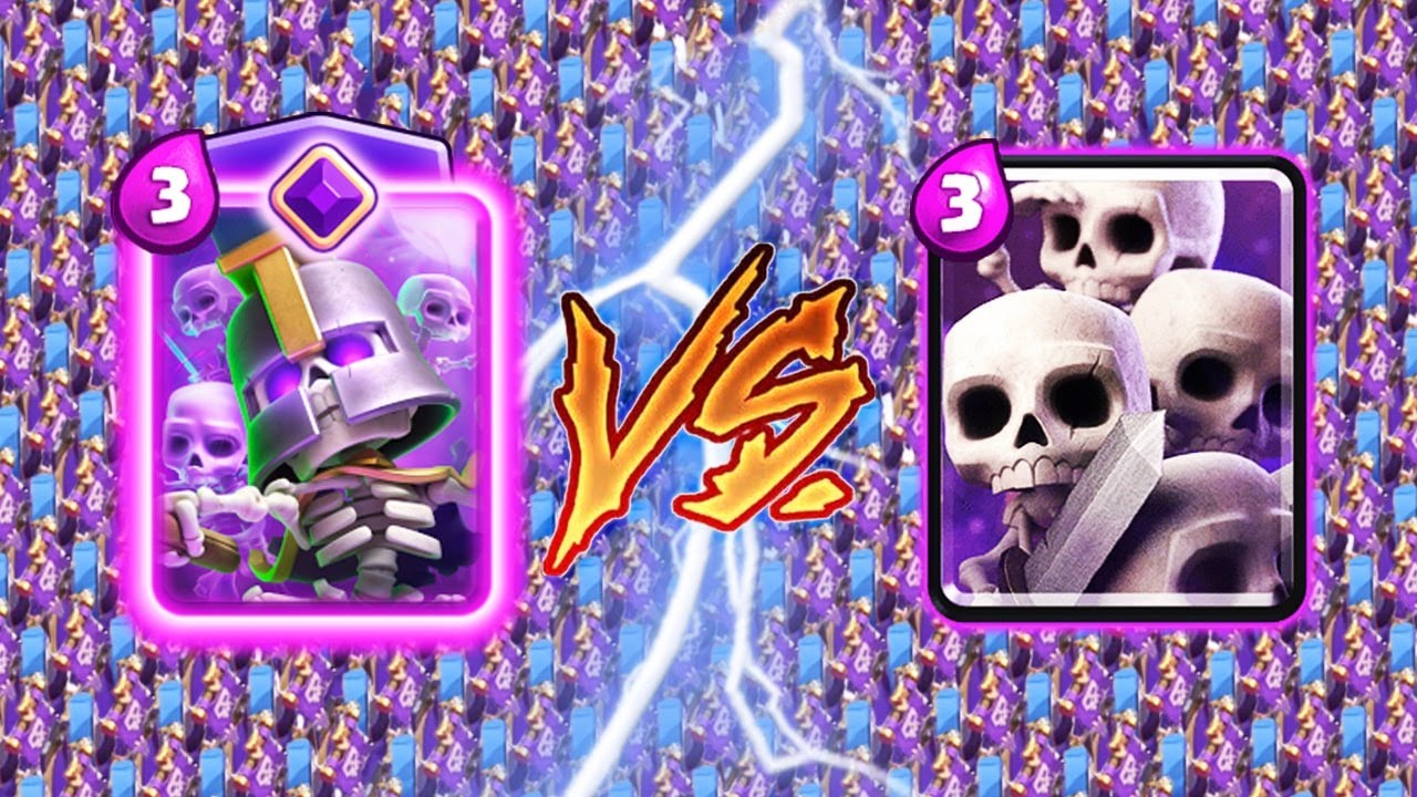 EVOLVED SKELETON ARMY vs NORMAL – What’s the Difference? | Clash Royale