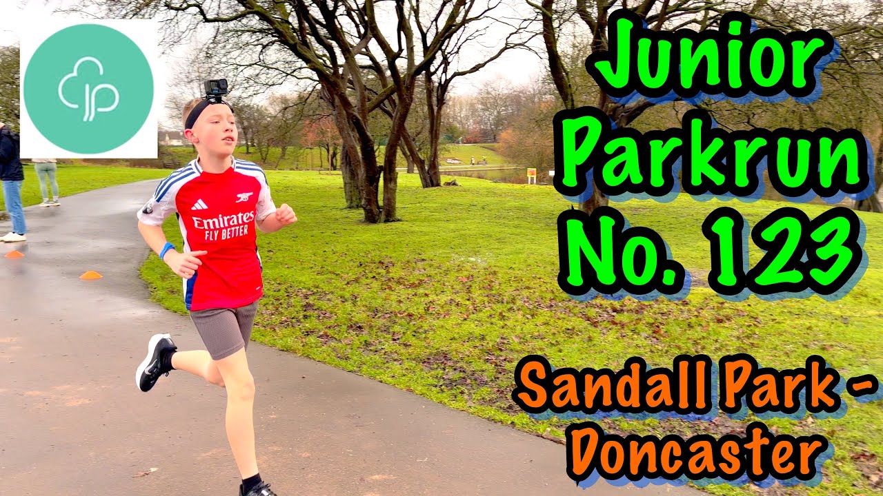 Junior Parkrun (Sandall Park) My 123rd Jnr. Parkrun 08/02/2026