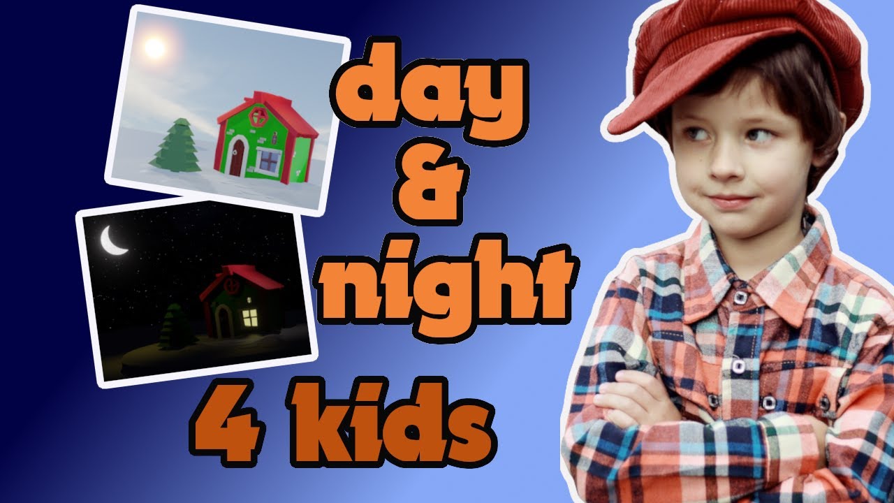 Day & Night, Sunrise & Sunset Explained for Kids. 3D animation & video examples.