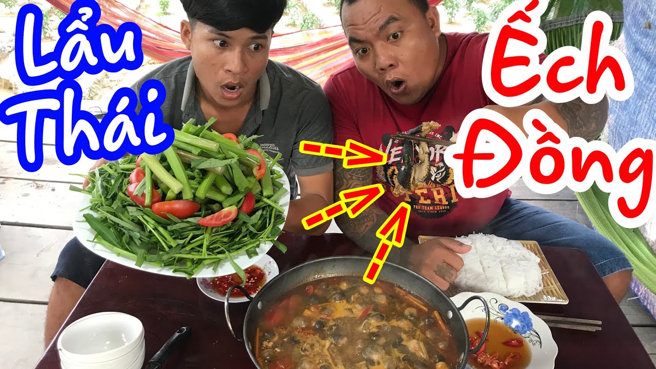 Thánh Xàm Đi Soi Ếch Đêm Về Làm Lẩu Ếch Đồng Siêu Ngon