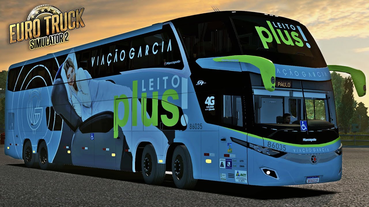 ETS 2 - MOD BUS | EAA+DETAIL | NEW G7 1800 DD | GARCIA | Maringá/São Paulo