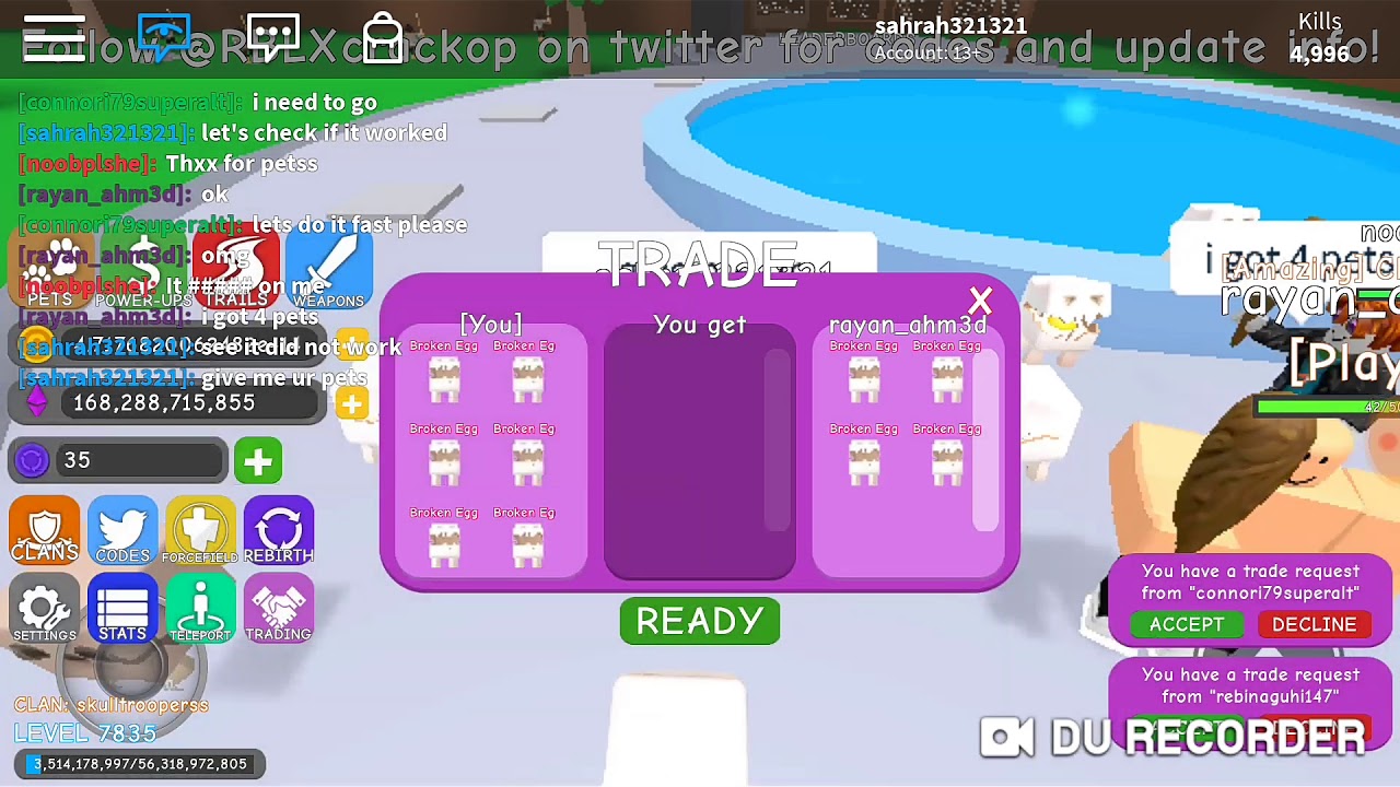 Very OP pet duping glitch in RPG World.